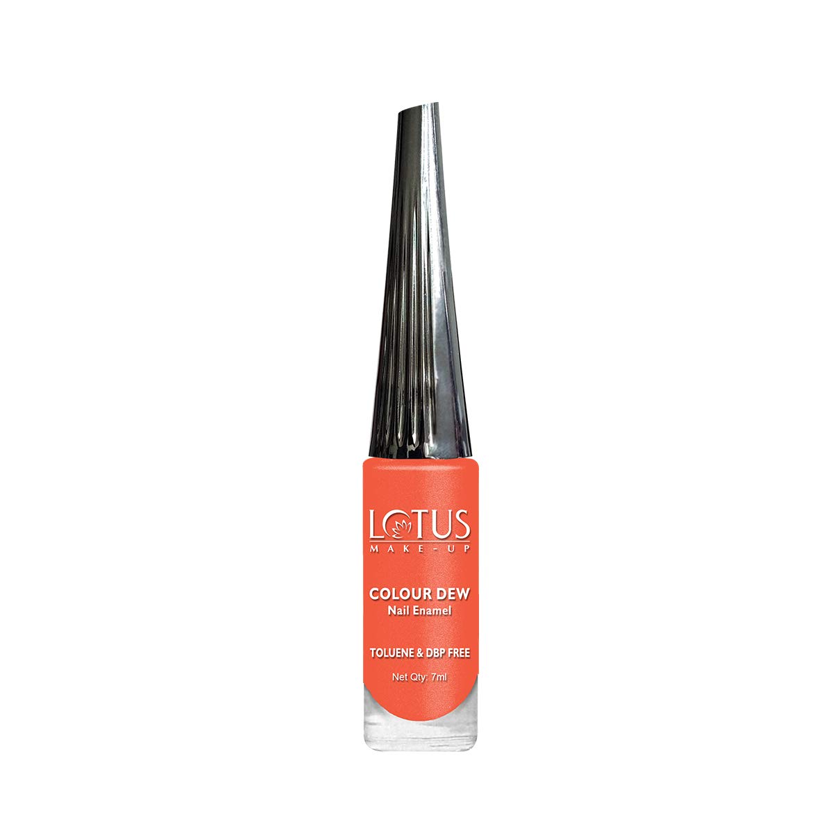Lotus Herbals Nail Enamel Colour Dew Orange Alert 7 ml