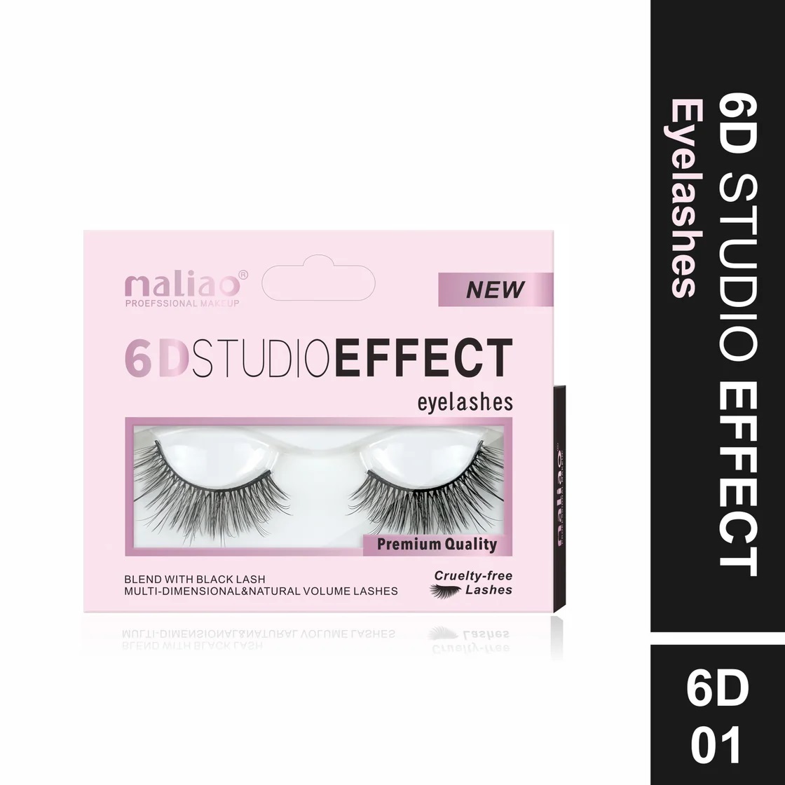 Maliao 6D Studio Effect Eyelashes - 01