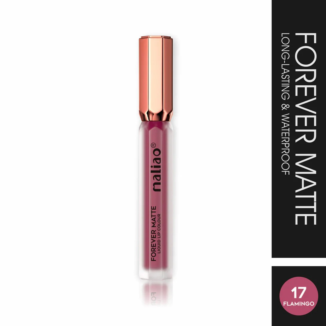 Maliao Forever Matte Liquid Lipstick - 17 FLAMINGO