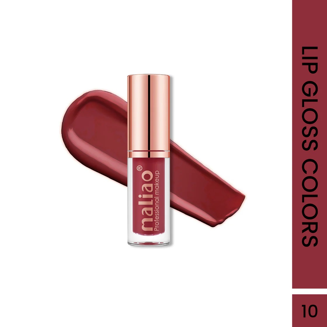 Maliao Glitter Lip Gloss - glitter gloss shade 10