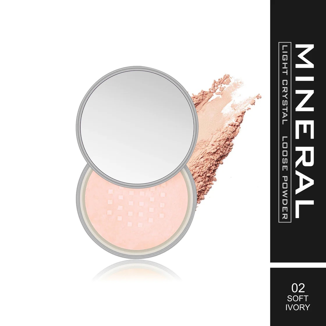 Maliao Light Crystal Mineral Loose Powder - SOFT IVORY
