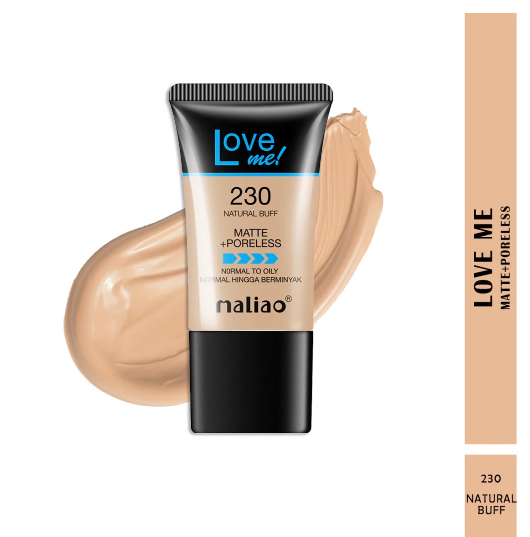 Maliao Matte + Poreless Normal To Oily - Natural Buff