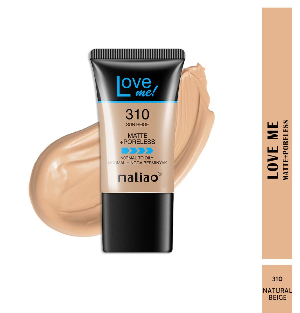 Maliao Matte + Poreless Normal To Oily - Sun Beige