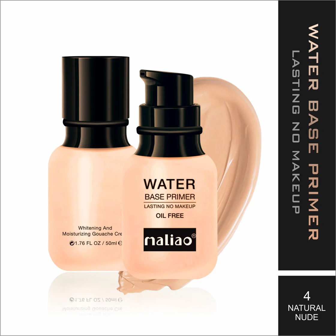 Maliao Powder-Less Liquid Oil-Free Water Base Primer - NATURAL NUDE