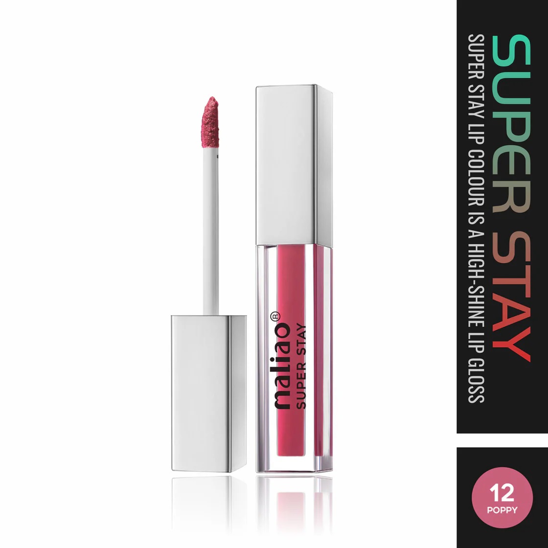Maliao Super Stay L'Absolu Velvet Matte Lipstick - 12 POPPY