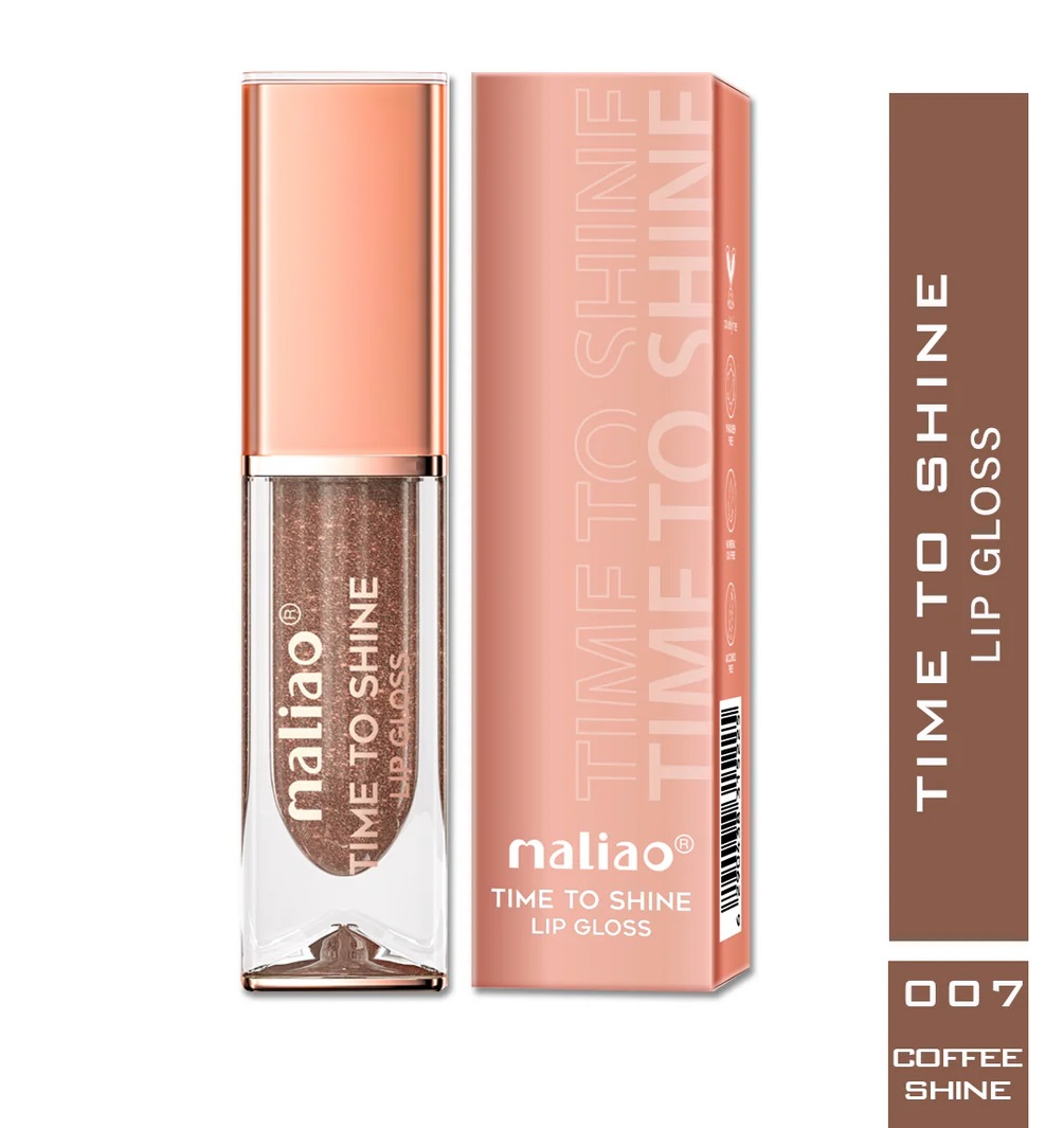 Maliao Time to Shine Lip Gloss - 07- COFFEE SHINE