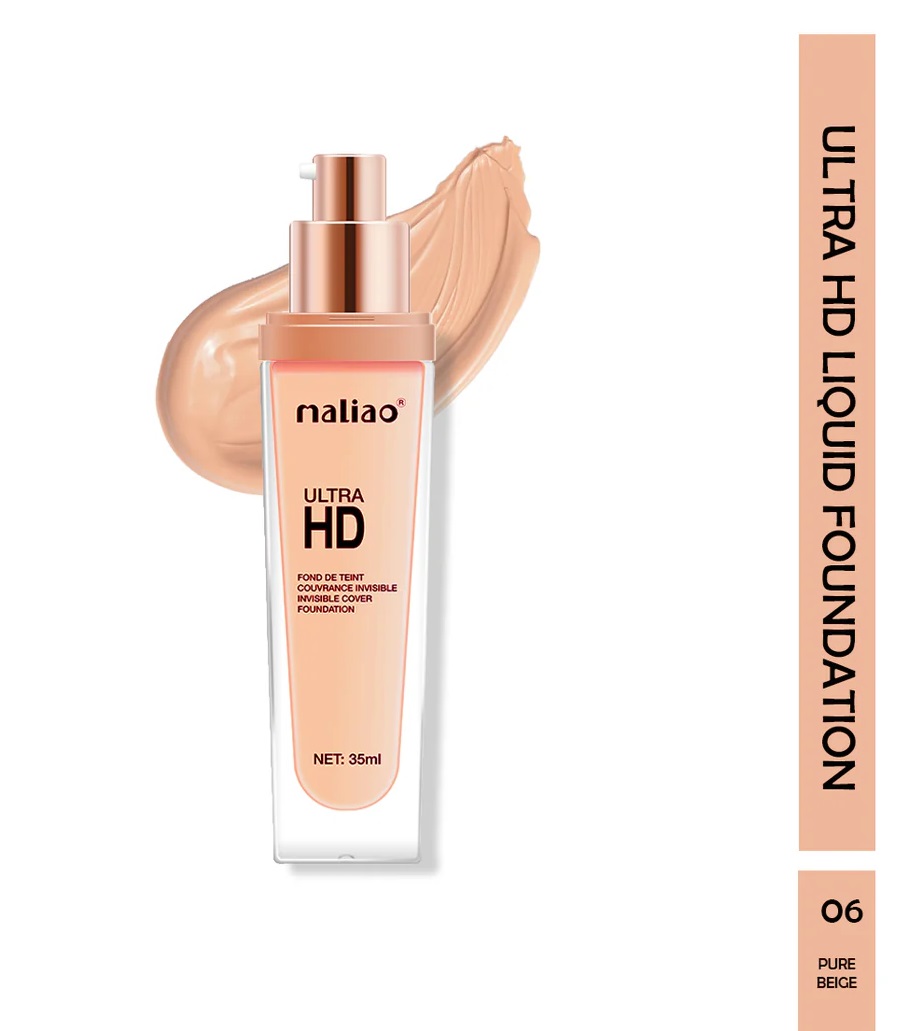 Maliao Ultra HD Invisible Cover Foundation - Pure Beige