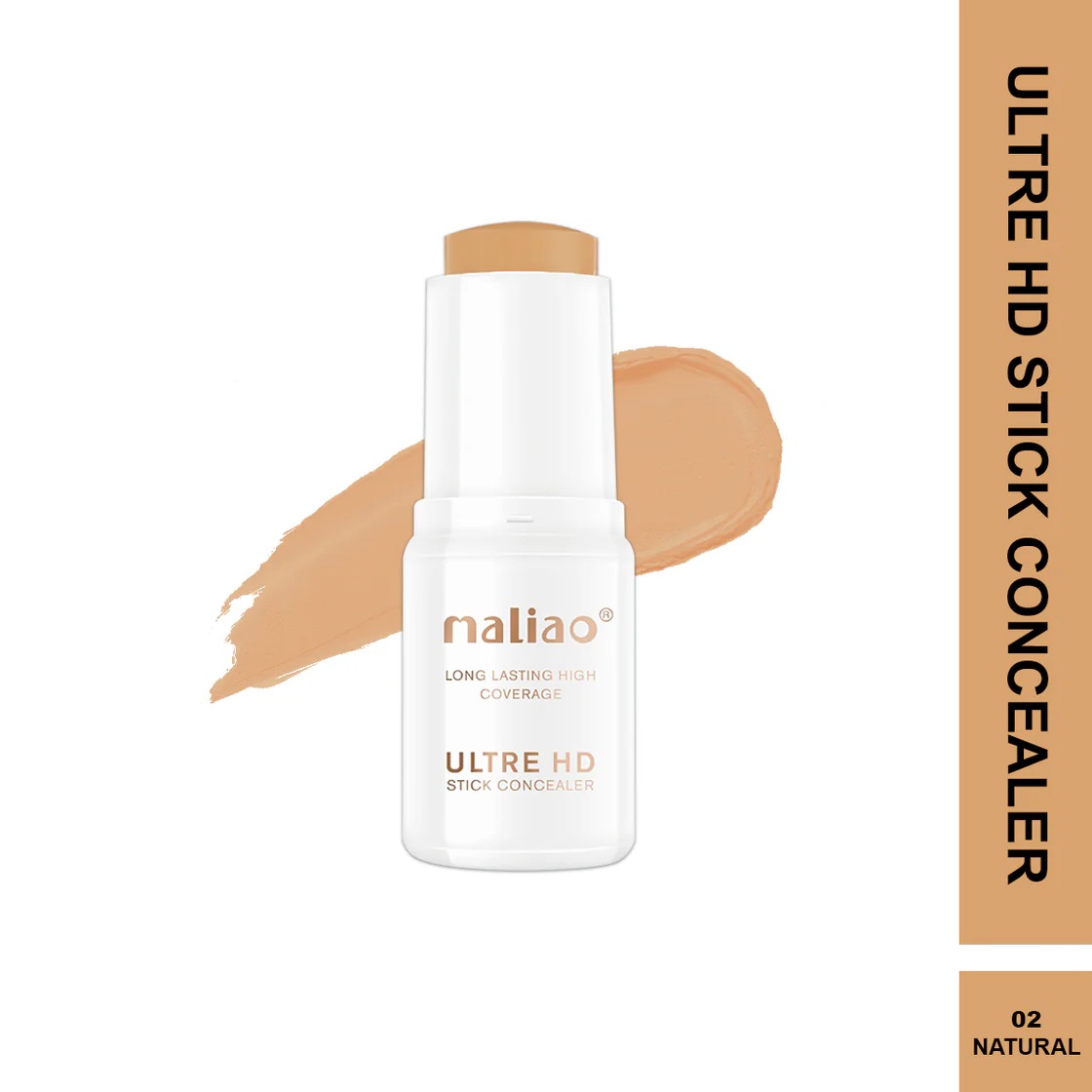 Maliao Ultra HD Stick Concealer with SPF 20 - NATURAL 345