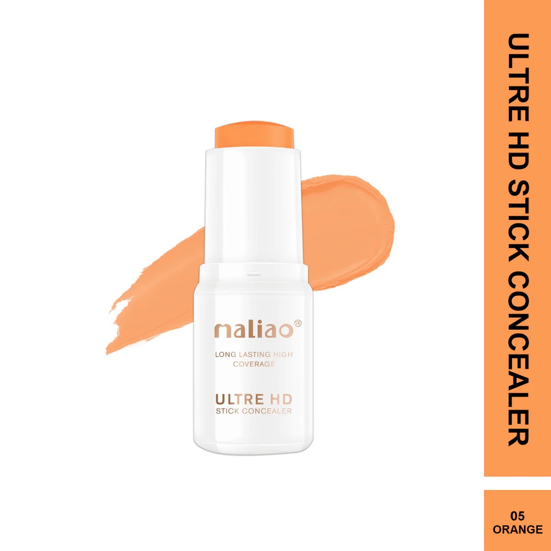 Maliao Ultra HD Stick Concealer with SPF 20 - ORANGE 345