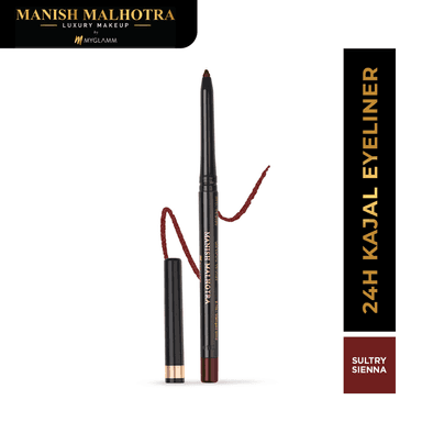 MyGlamm Manish Malhotra 24h Kajal Eyeliner - Sultry Sienna