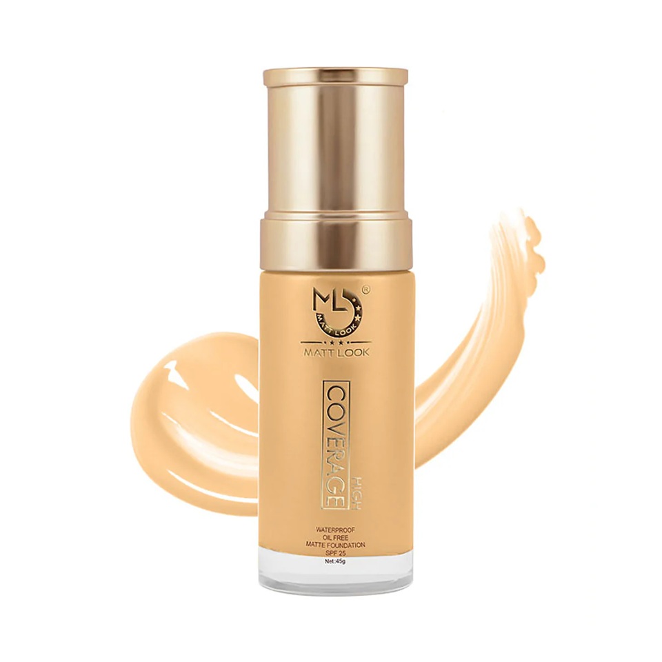 Mattlook High Coverage Foundation SPF 25 - 04 Ivory