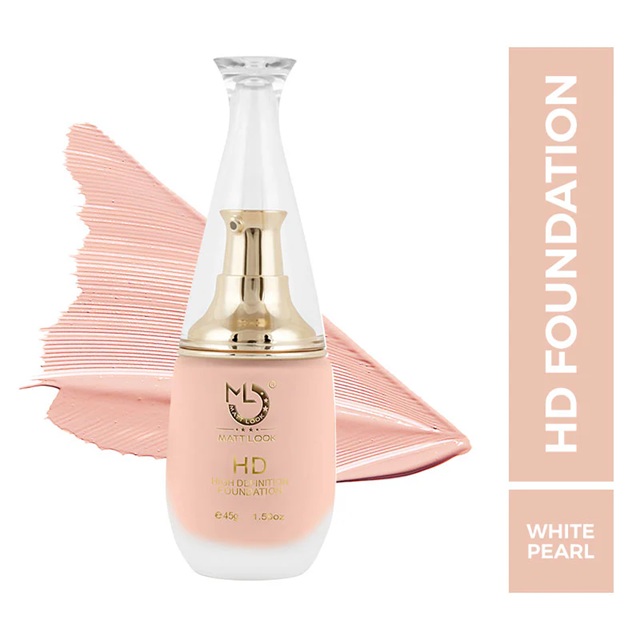 Mattlook High Definition Foundation - White Pearl