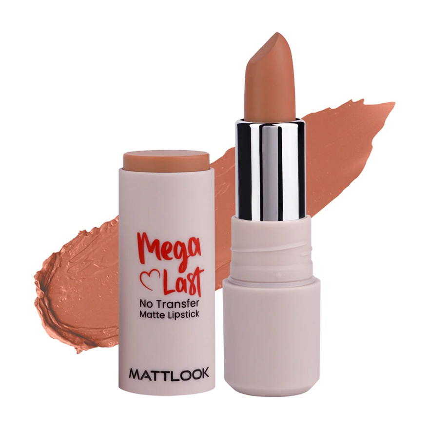Mattlook Mega Last No Transfer Lipstick - Loyal Beige-18