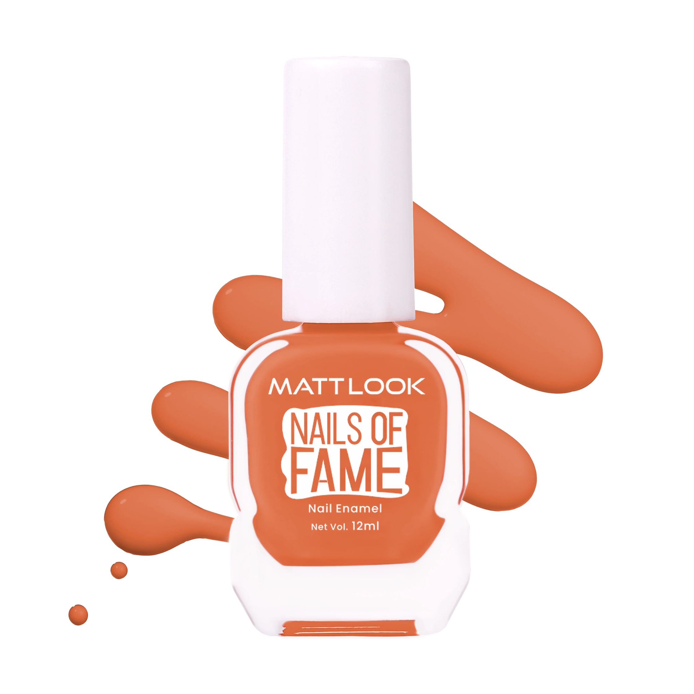 Mattlook Nails of Fame Nail Enamel - Coral Candy 12