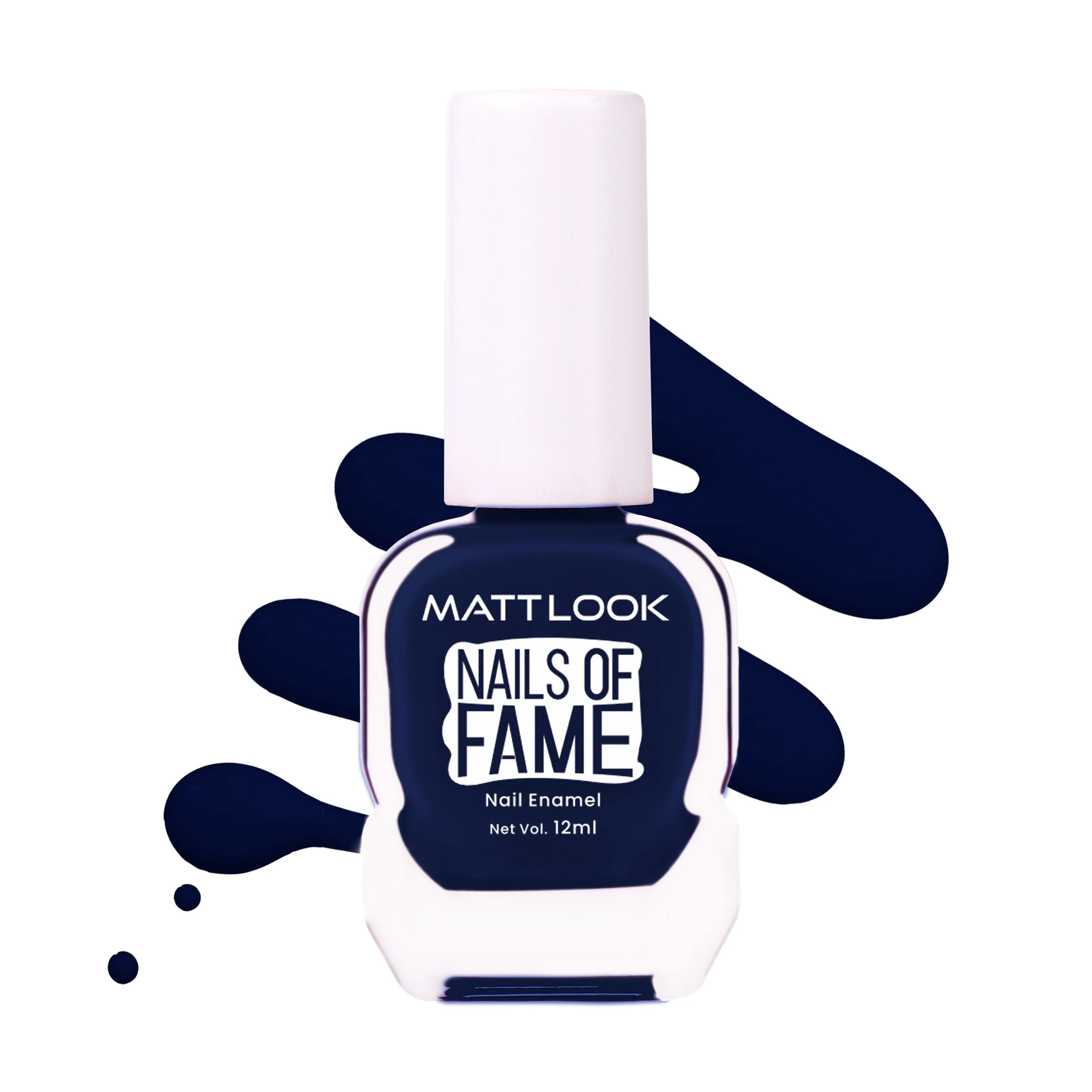 Mattlook Nails of Fame Nail Enamel - Night Blue 27