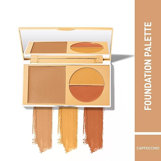 MyGlamm Total Makeover FF Cream Foundation Palette - Cappuccino