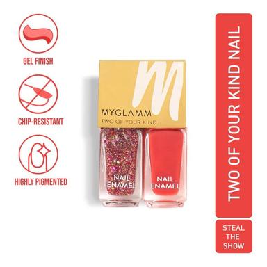 MyGlamm Two Of Your Kind Nail Enamel - Steal the Show