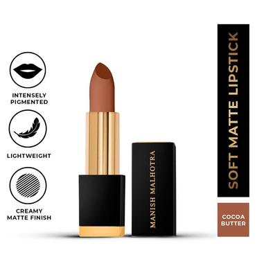 Myglamm Manish Malhotra Soft Matte Lipstick - Cocoa Butter