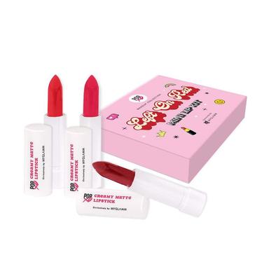POPxo Makeup Mini Lip Kit - Left On Red