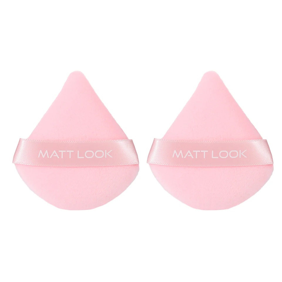Mattlook Pizza Clouds Powder Puff for Makeup Smooth Finishing - Pink Cloud
