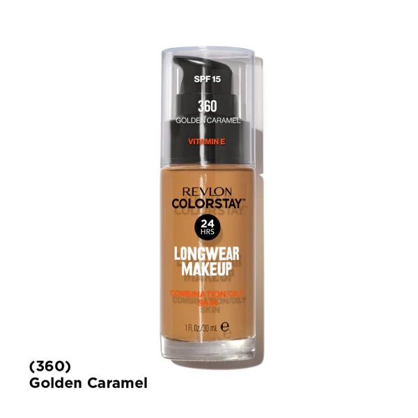Revlon ColorStay Longwear Makeup for Combination Oily Skin SPF 15 - Golden Caramel