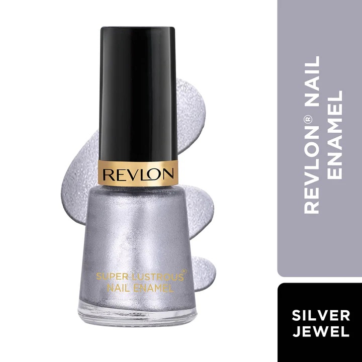Revlon Super Lustrous Nail Enamel - Silver Jewel