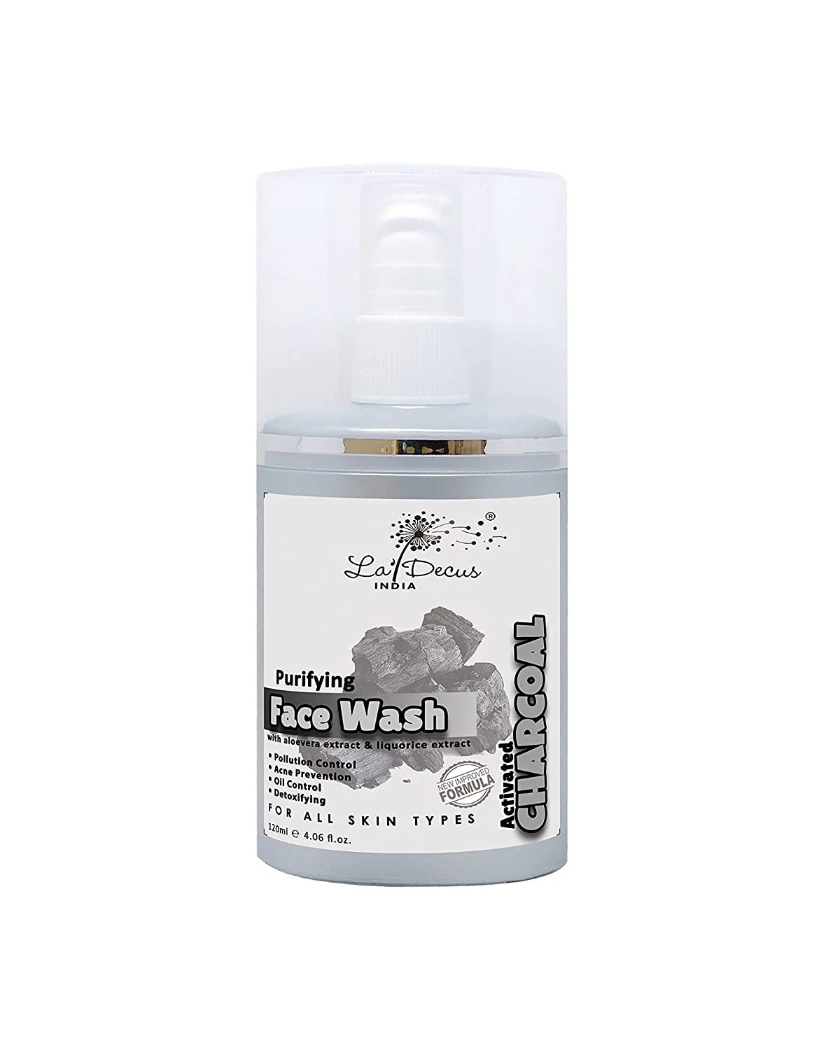 la'decus Activated Charcoal Face Wash