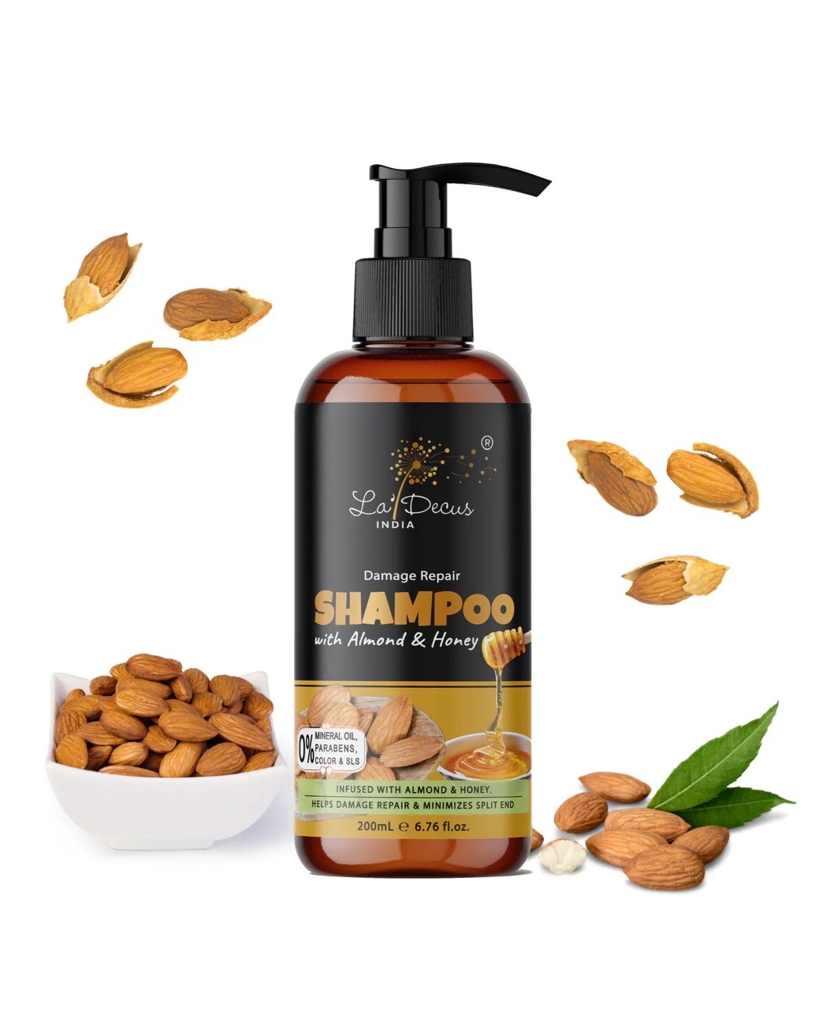 la'decus Almond & Honey Shampoo
