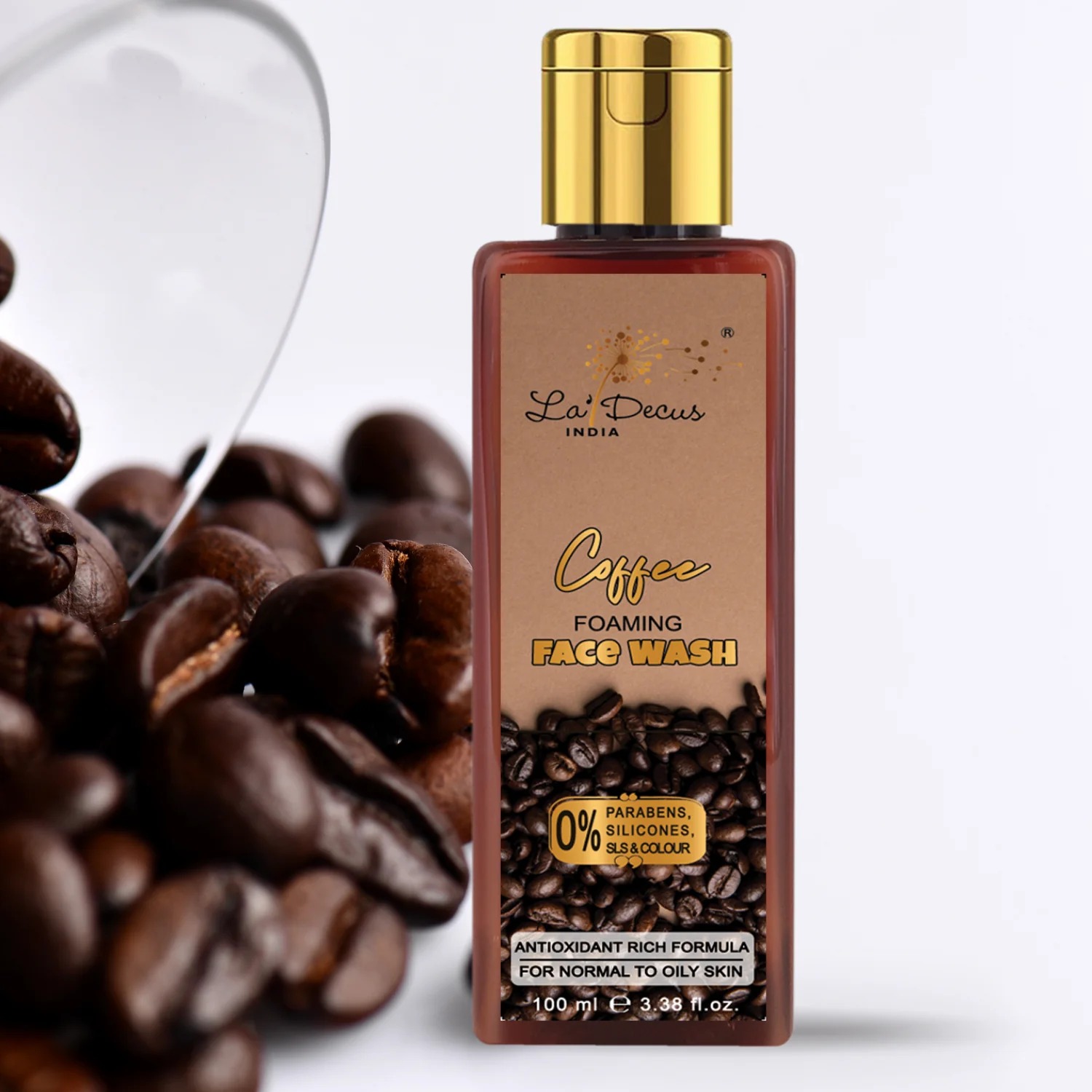 la'decus Coffee Foaming Face Wash