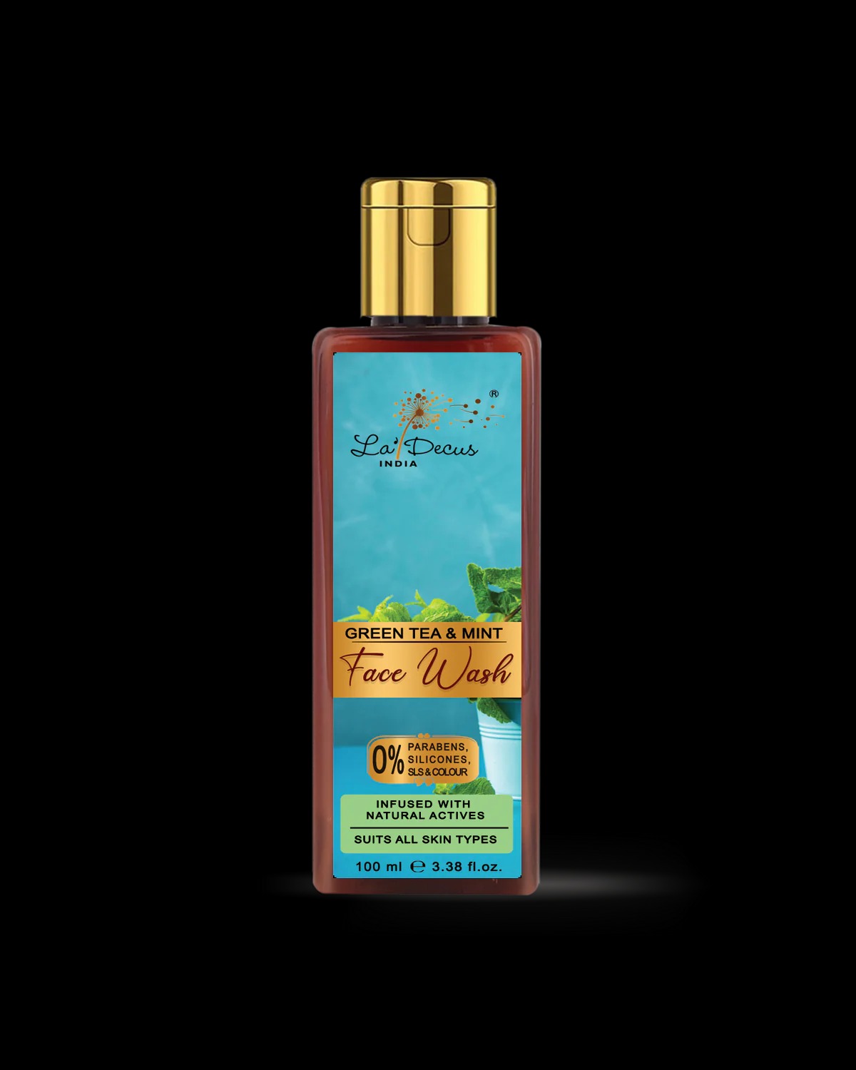 la'decus Green Tea & Mint Face Wash