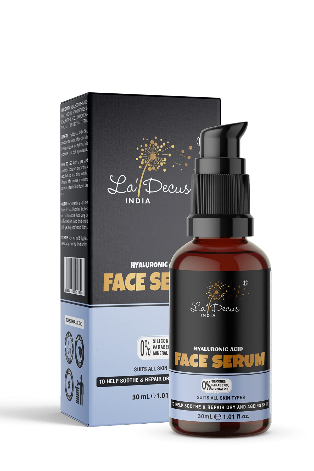 la'decus Hyaluronic Acid Face Serum