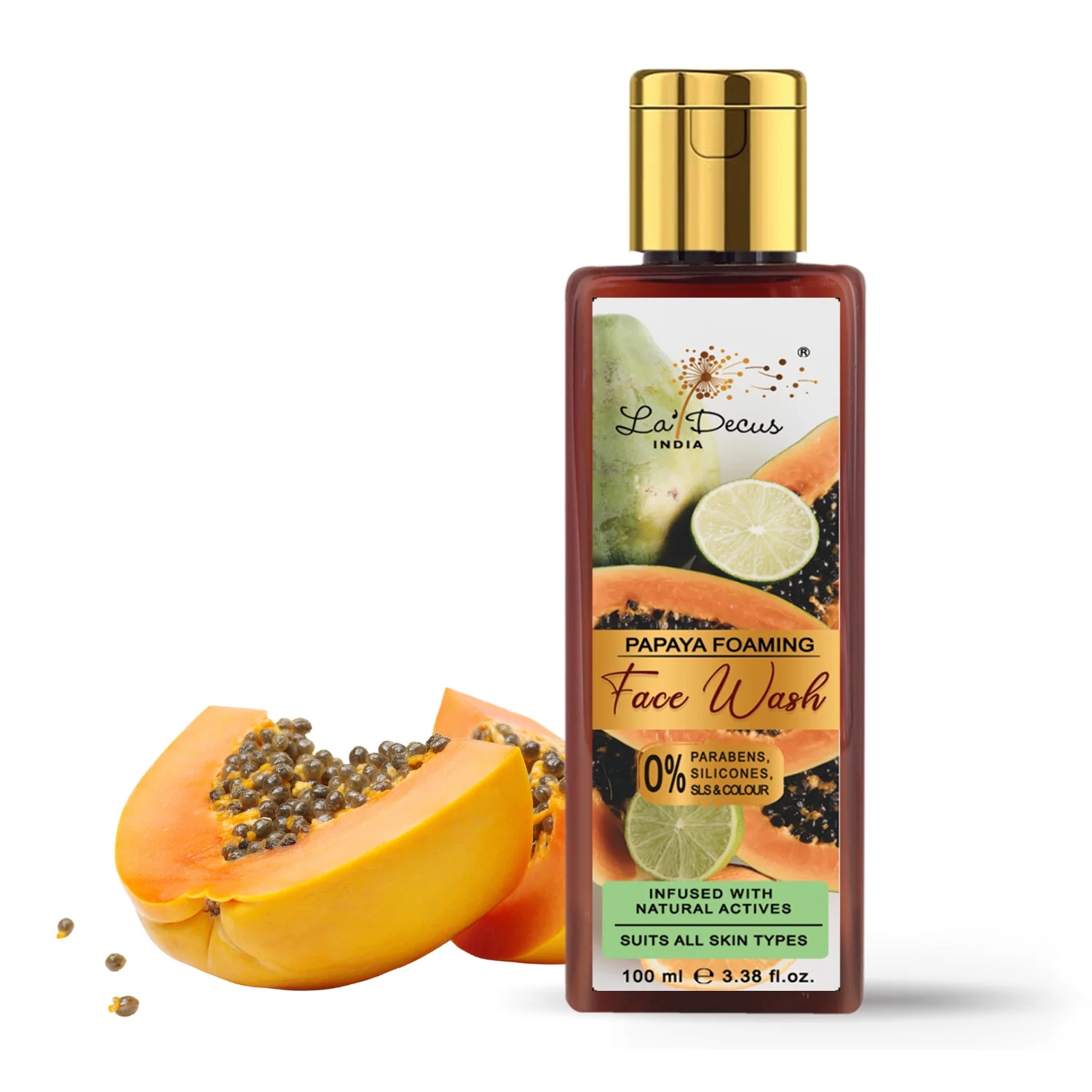 la'decus Papaya Foaming Face Wash