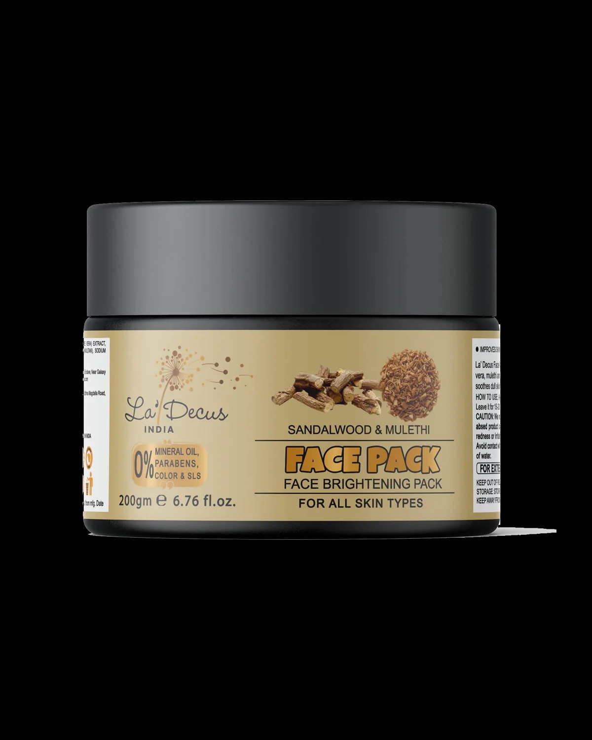 la'decus Sandalwood & Mulethi Face Pack