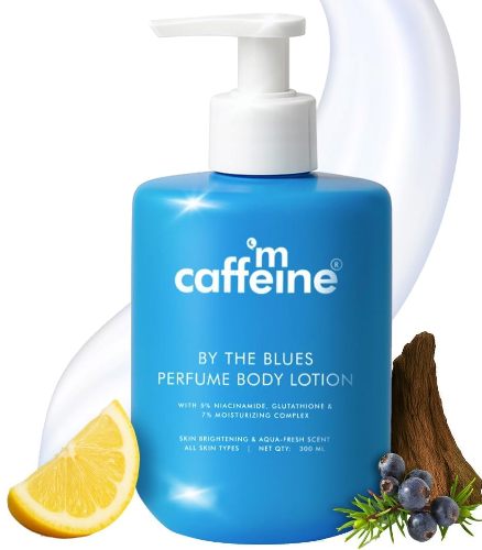 mCaffeine By the Blues Brightening Perfume Body Lotion