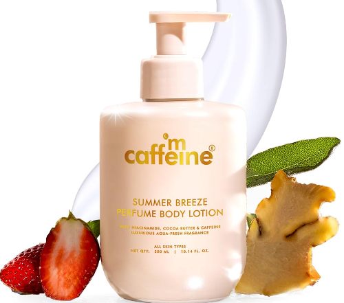 mCaffeine Summer Breeze Perfume Body Lotion