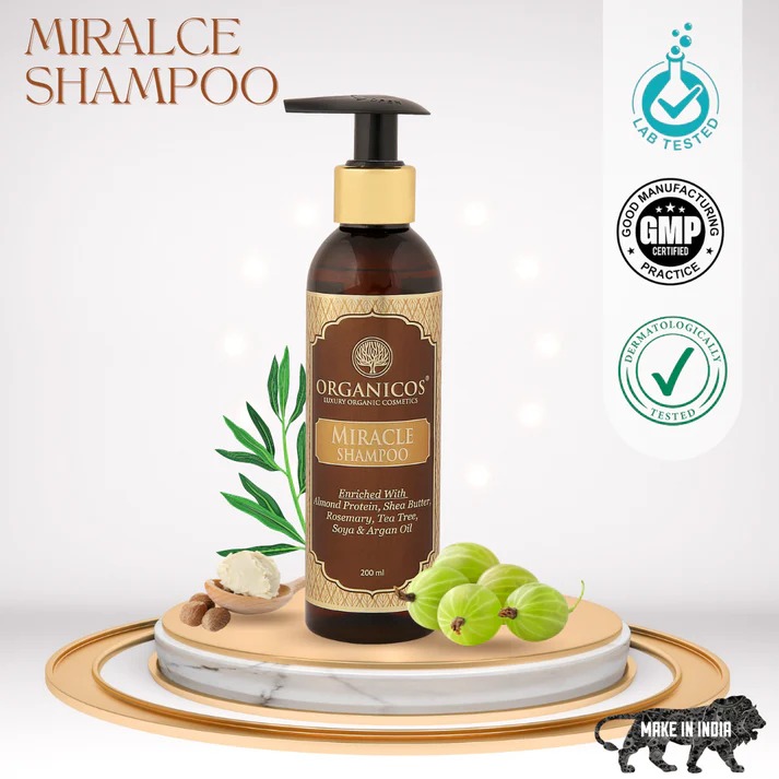 Organicos Miracle Anti Hair Fall Shampoo