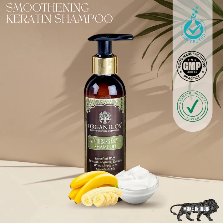 Organicos Smoothening Keratin Shampoo