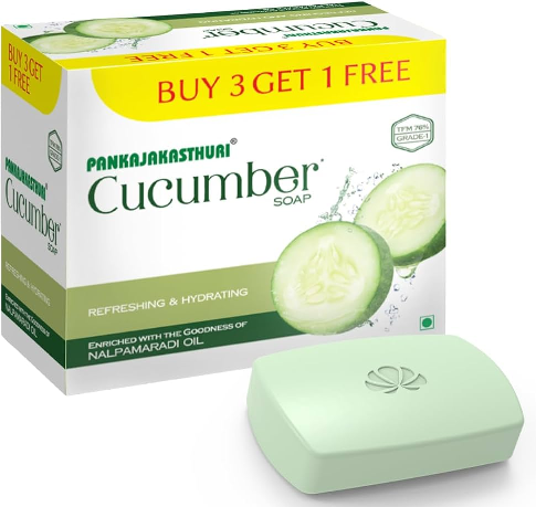 Pankajakasthuri Cucumber Soap