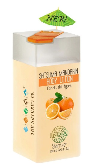 The Nature's Co Satsuma Mandarin Body Lotion