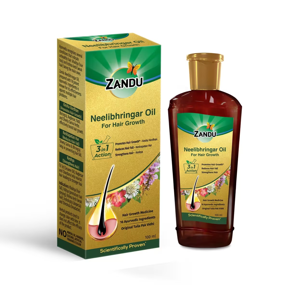 Zandu Neelibhringar Hair Oil